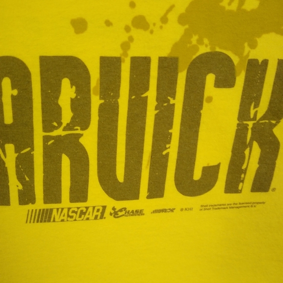 Vintage Chase Authentics Nascar Kevin Harvick Graphic T Shirt 2X - Picture 4 of 8